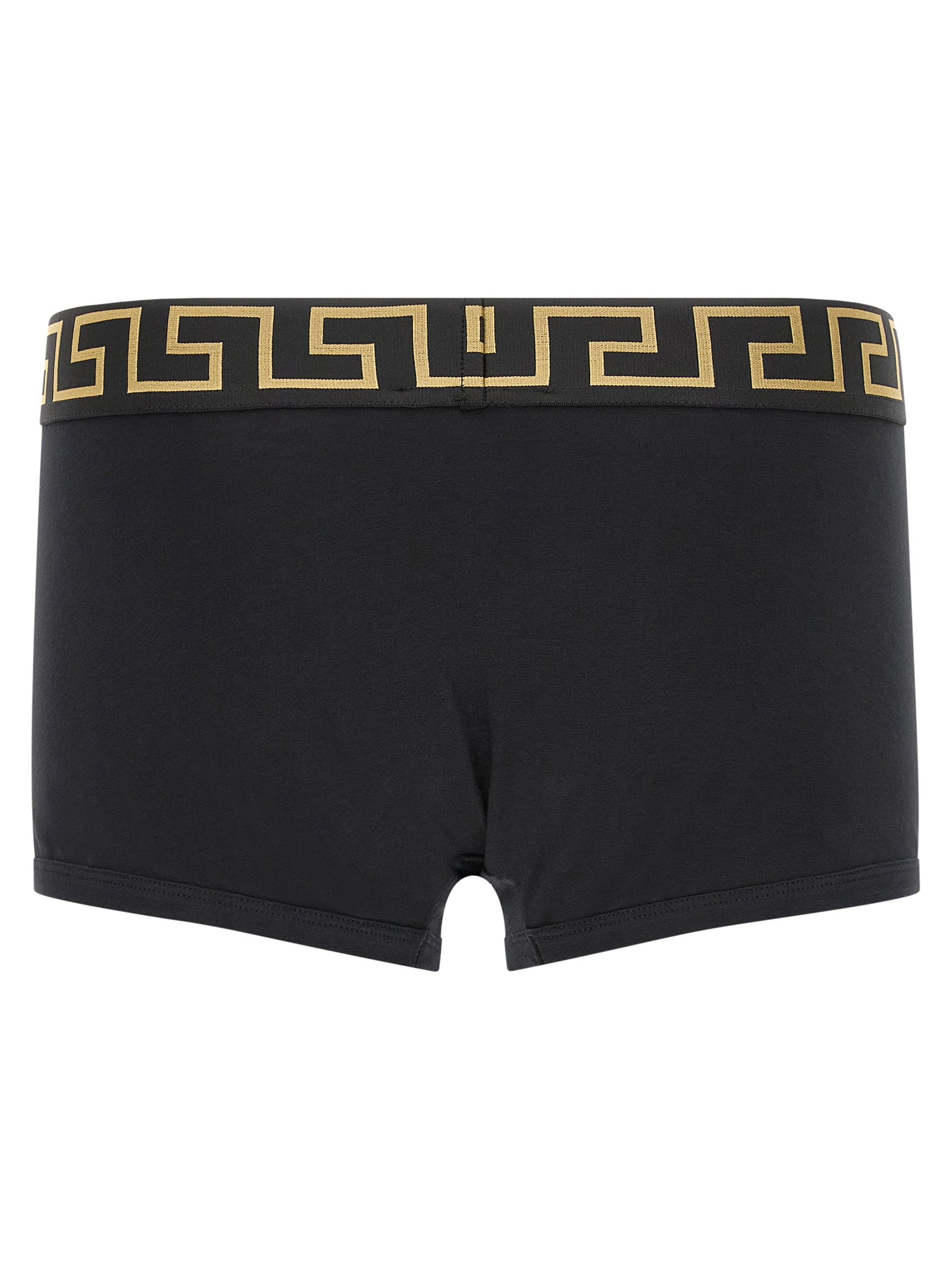 Versace Schwarze Baumwollboxershorts