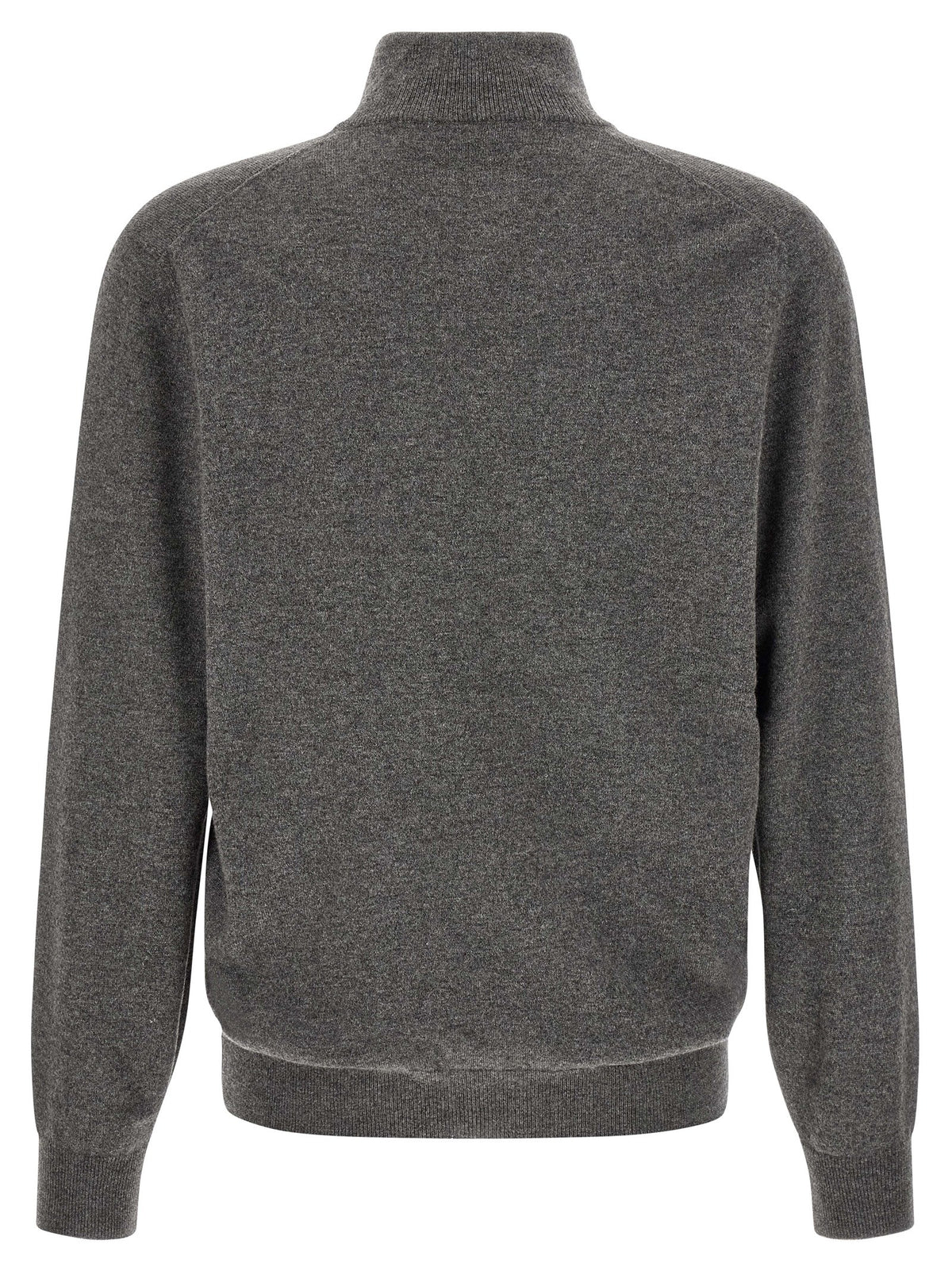 Brunello Cucinelli Grey Cashmere Cardigan