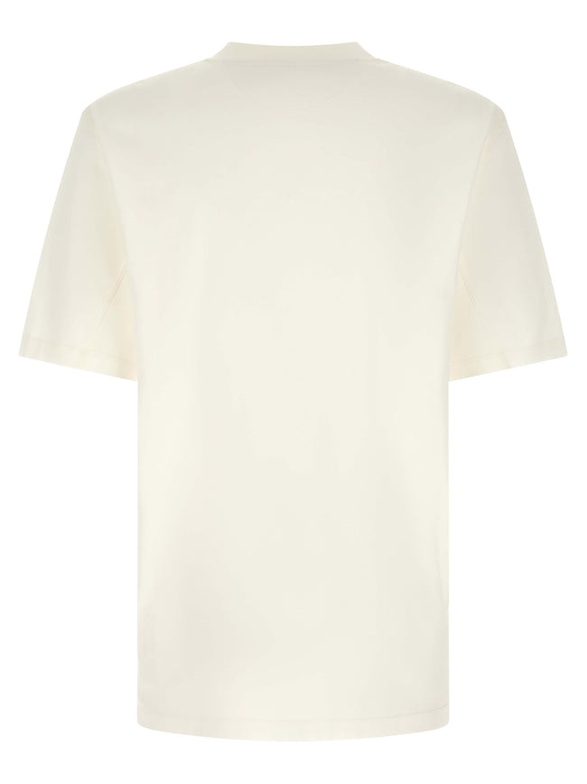 Brunello Cucinelli Weißes Baumwoll-T-Shirt