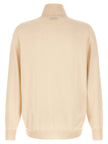 Brunello Cucinelli Weicher Kaschmir-Cardigan in Weiß