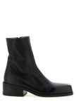 Marsell Schwarze Stiefeletten aus Kalbsleder