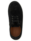 Marsell Schwarze Oxford- und Derby-Schuhe aus Kalbsleder