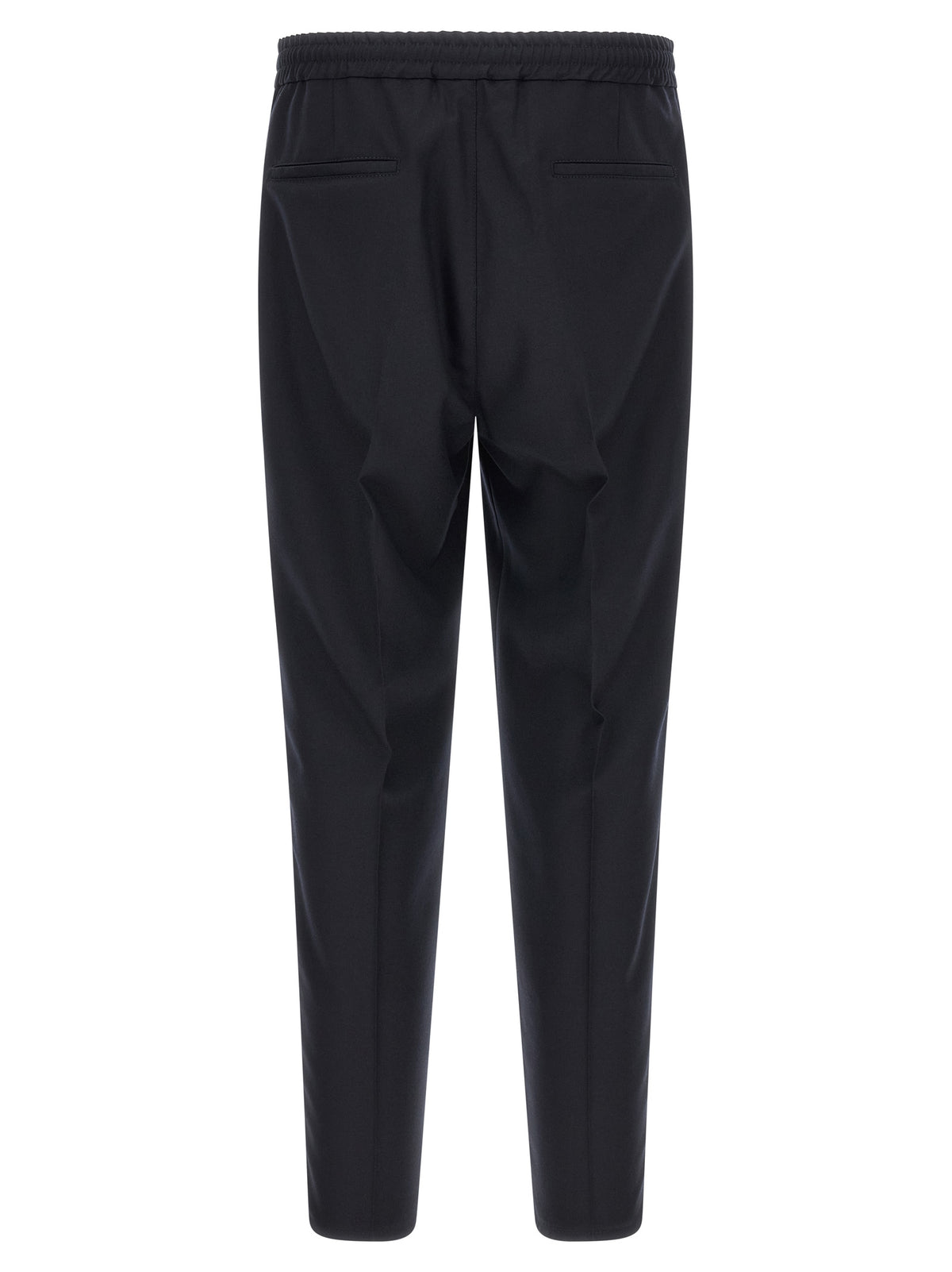 Brunello Cucinelli Blue Trousers Made of Pure Virgin Wool