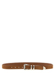 Brunello Cucinelli Brown Calfskin Belt – Regular Fit