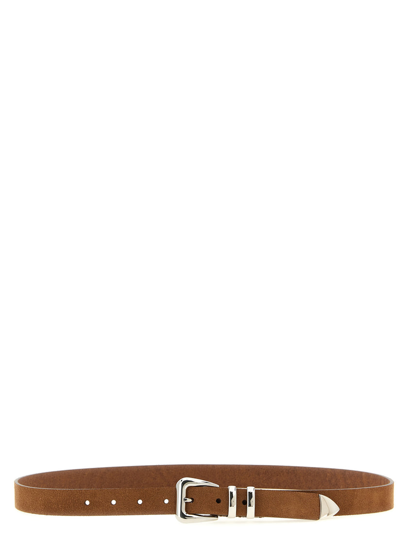 Brunello Cucinelli Brown Calfskin Belt – Regular Fit