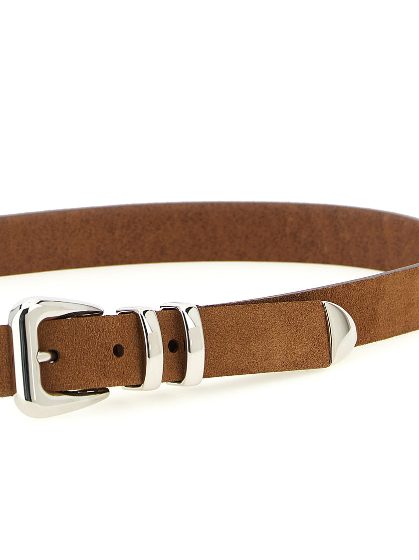 Brunello Cucinelli Brown Calfskin Belt – Regular Fit