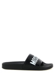 Moschino Bicolor-PVC-Sandalen
