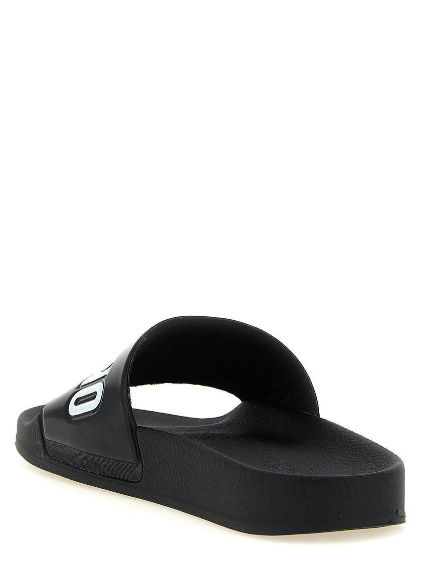 Moschino Bicolor-PVC-Sandalen