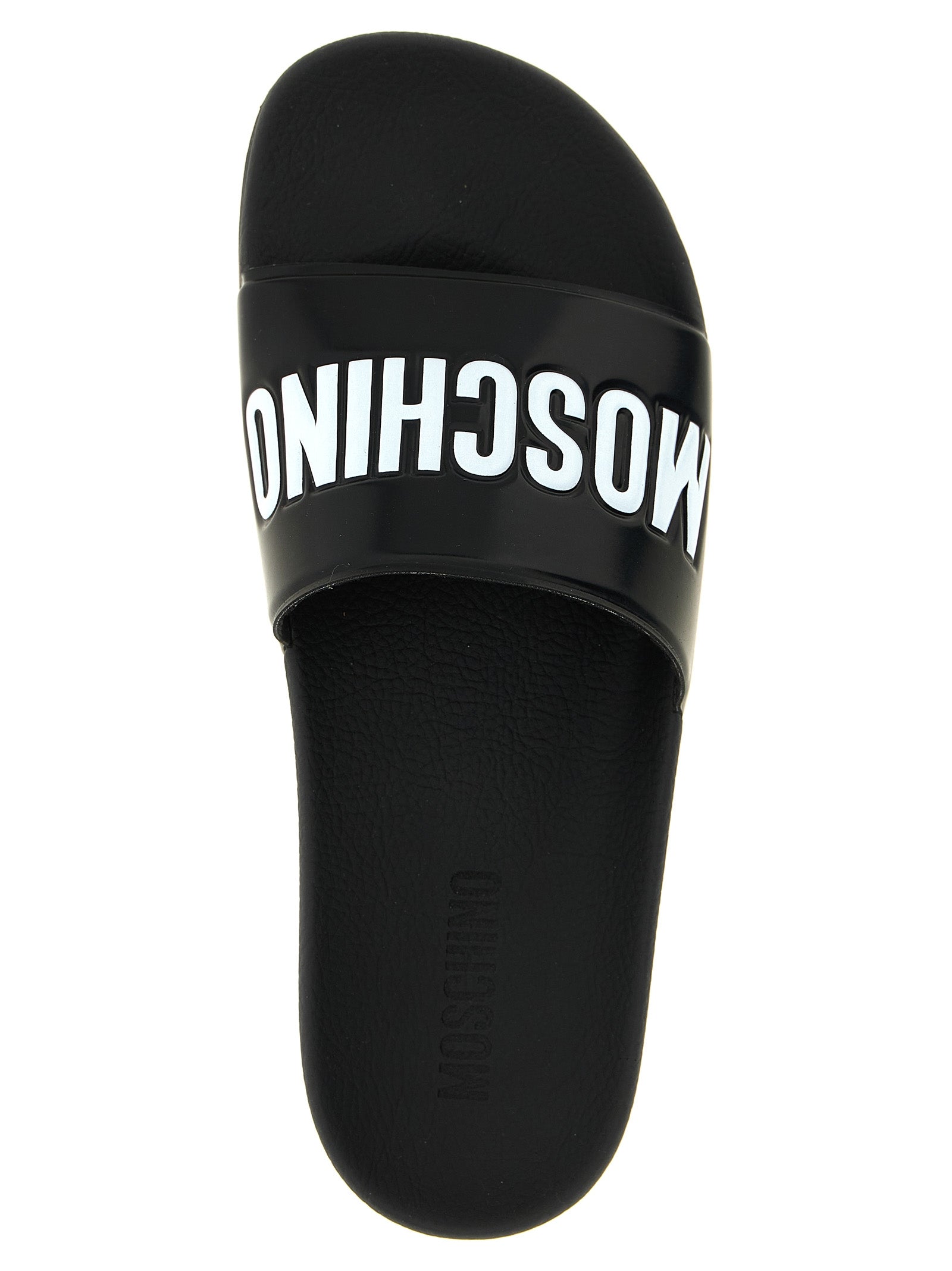 Moschino Bicolor-PVC-Sandalen