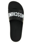 Moschino Bicolor-PVC-Sandalen