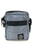 Stone Island Graue Crossbody-Tasche aus Polyamid