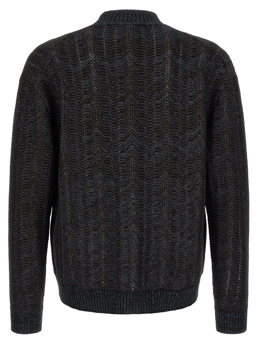 Missoni Mehrfarbige Strickjacke aus Viskose