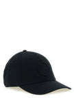 Stone Island Schwarze Baumwollkappe (Baseball Cap)