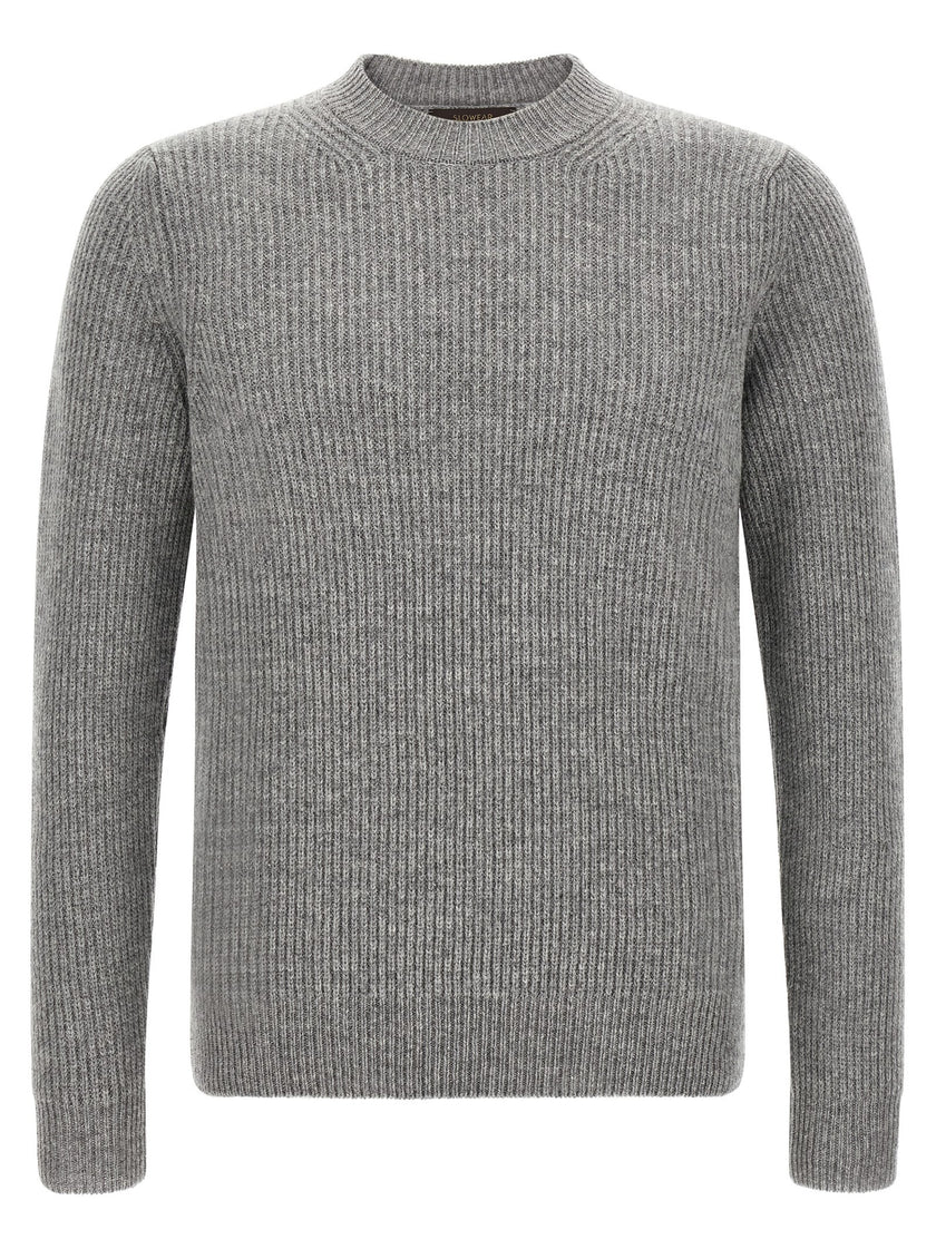 ZANONE Grey pure virgin wool cardigan