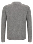 ZANONE Grey pure virgin wool cardigan