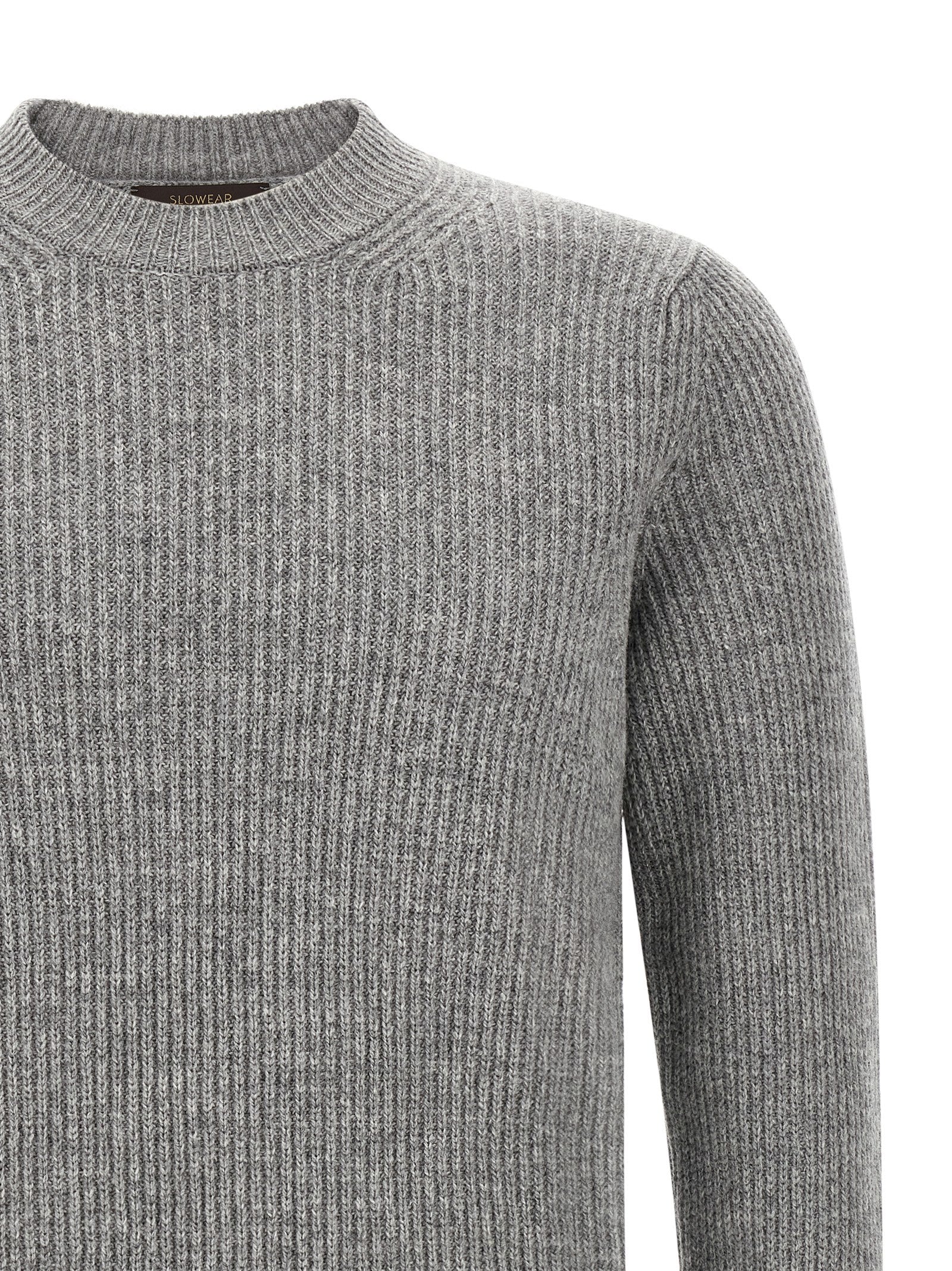 ZANONE Grey pure virgin wool cardigan