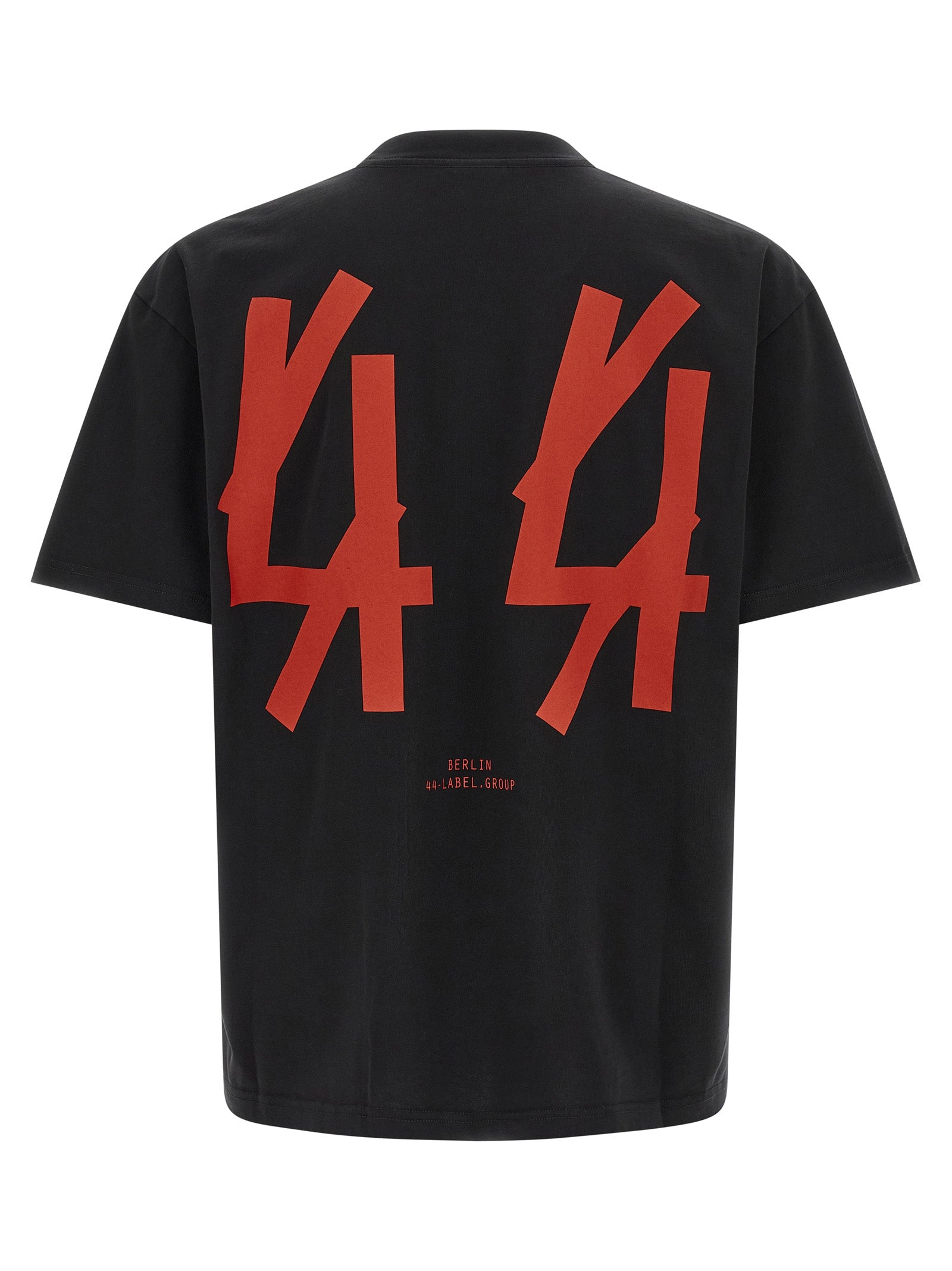 44 Label Group Schwarzer Baumwoll-Sportswear-Artikel