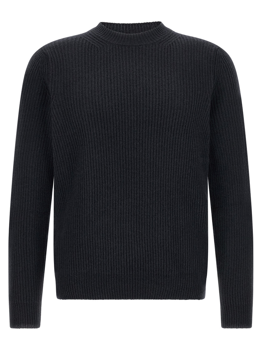 ZANONE Blauer Cardigan aus Schurwolle
