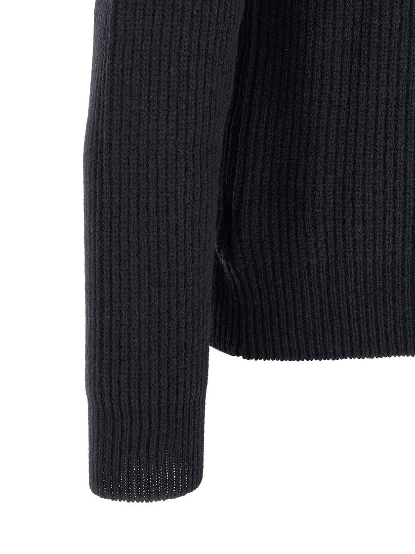 ZANONE Blauer Cardigan aus Schurwolle