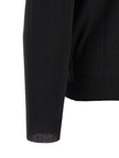ZANONE Schwarzes Poloshirt aus reiner Schurwolle