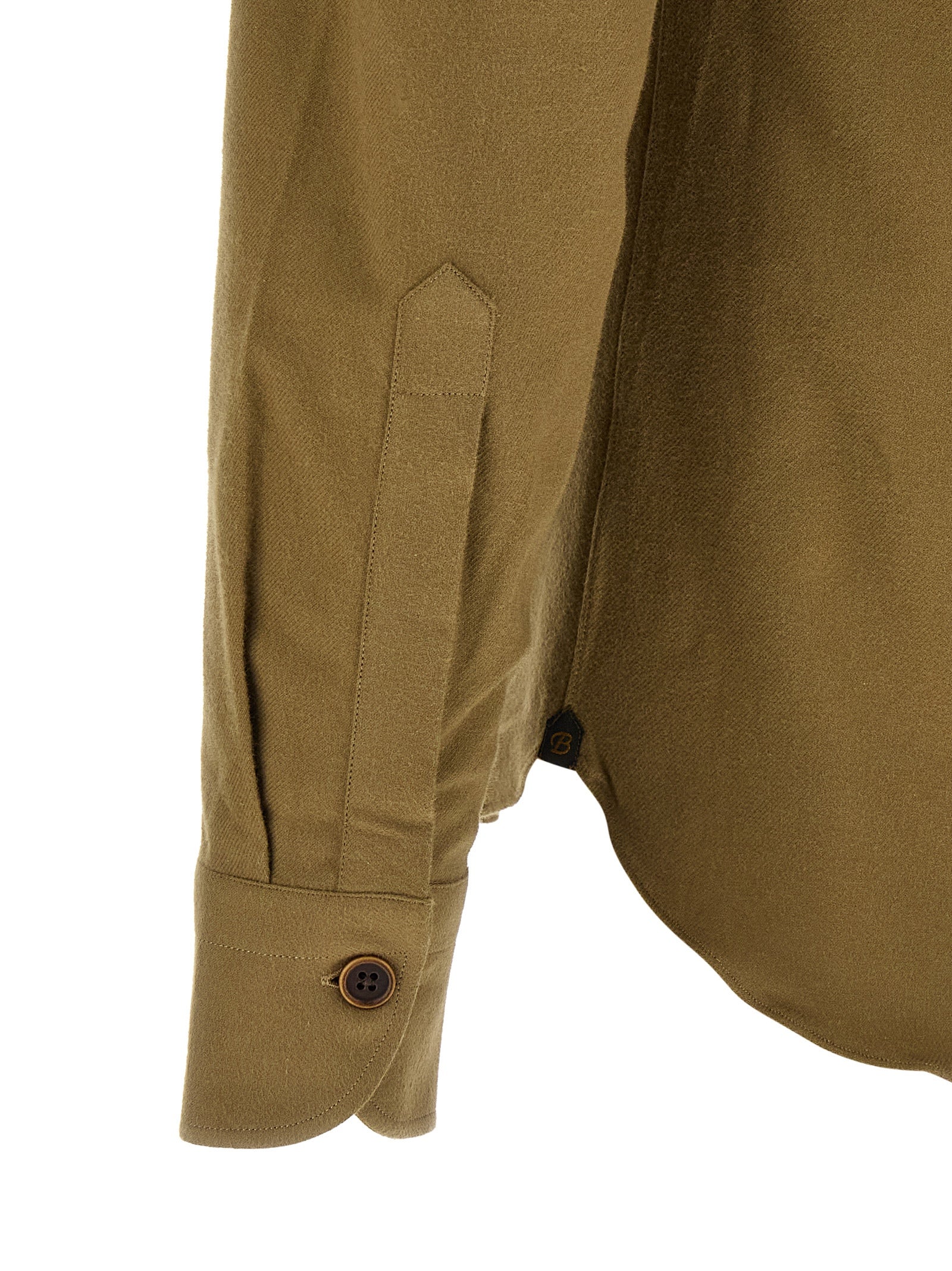 BORRIELLO Two-tone cotton blouse