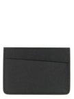 Maison Margiela Schwarzes Kartenetui aus Kalbsleder