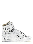 Maison Margiela Bicolour Athletic Style Calfskin Sneakers