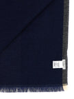 Brunello Cucinelli Blauer Wollschal