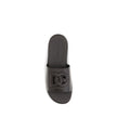 Dolce & Gabbana Braune Kalbsleder Bos Taurus Flache Sandalen