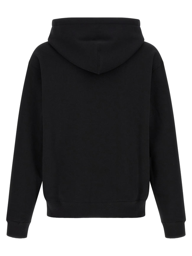 Jil Sander Schwarzer Baumwoll-Sweatshirt