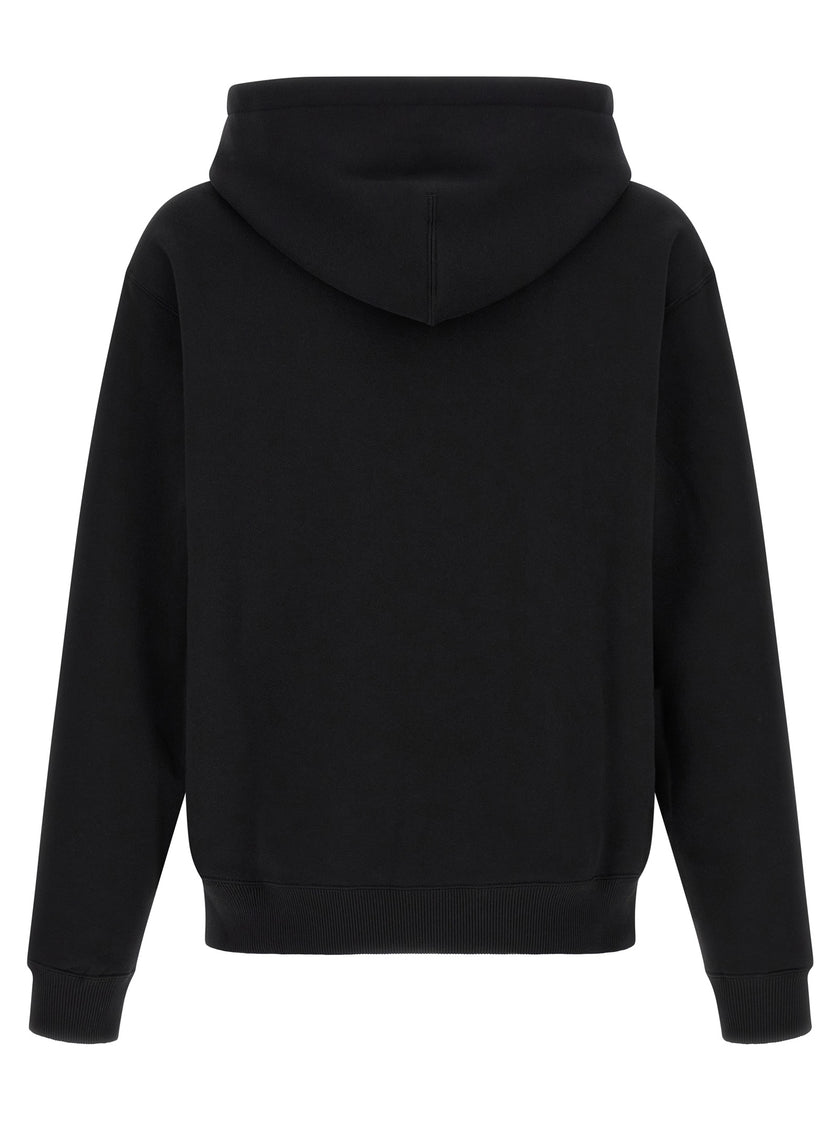 Jil Sander Schwarzes Baumwoll-Sweatshirt