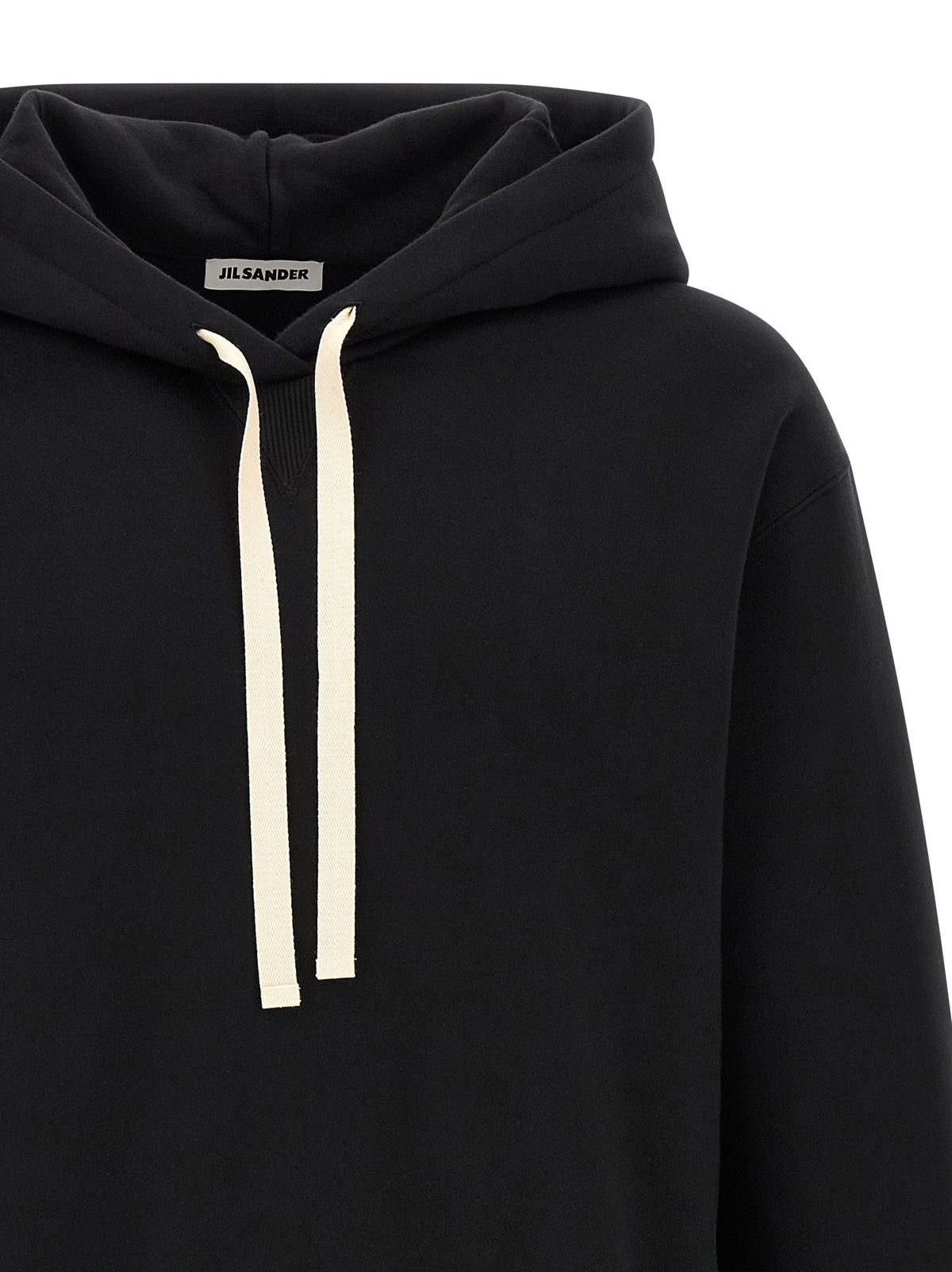 Jil Sander Black Cotton Sweatshirt
