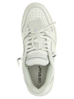 Off-White Weiße Kalbsleder Low-Top-Sneaker