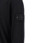 Stone Island Schwarzer Cardigan aus Schurwolle