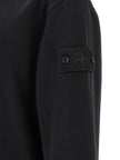 Stone Island Schwarzes Baumwoll-Sweatshirt