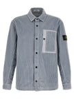 Stone Island Grey Cotton Blouse
