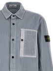 Stone Island Grey Cotton Blouse