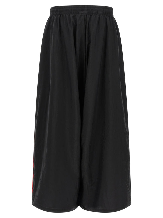 Y-3 Schwarze Polyamid-Sporthose