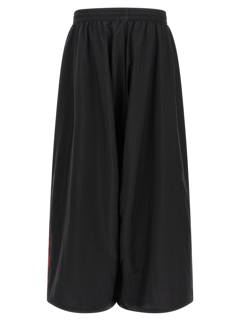 Y-3 Schwarze Polyamid-Sporthose