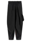 Y-3 Schwarze Cargohose aus Nylon