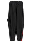 Y-3 Schwarze Cargohose aus Nylon