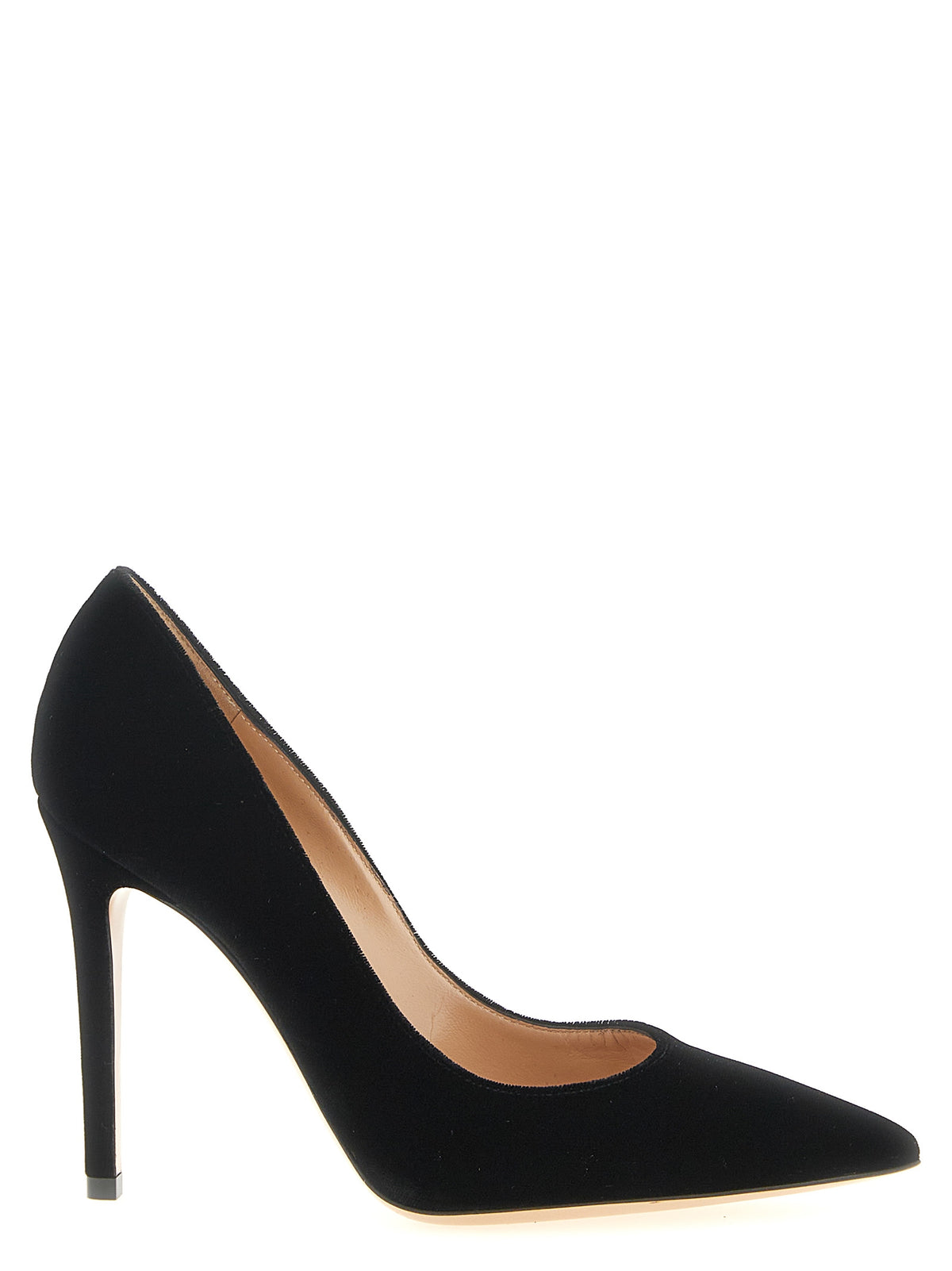 Gianvito Rossi Black Textile High-Heel Pumps