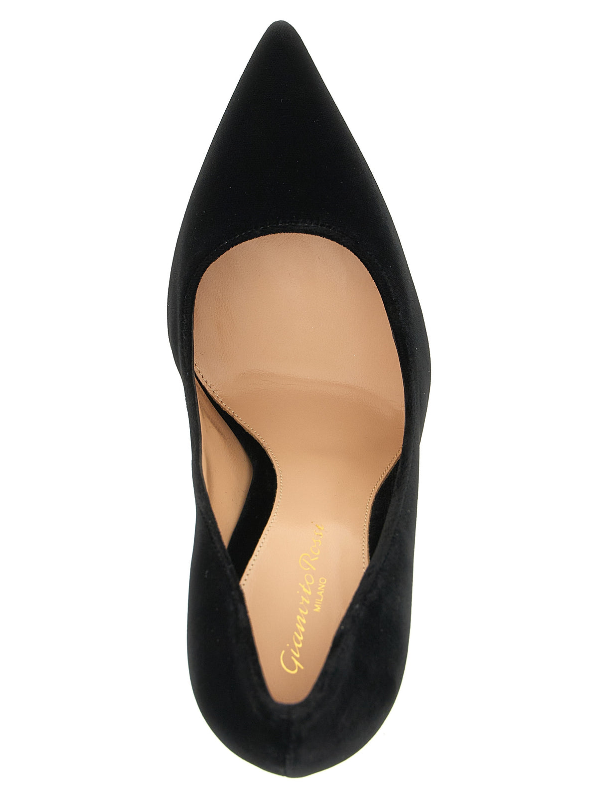 Gianvito Rossi Black Textile High-Heel Pumps
