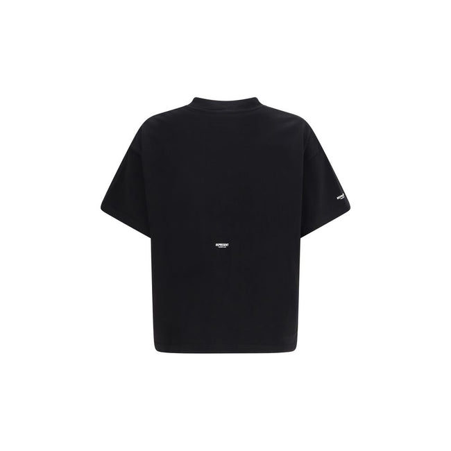 Represent Black Cotton T-Shirt
