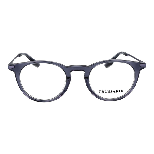 Trussardi Graue Brille aus Acetat (Gestell)