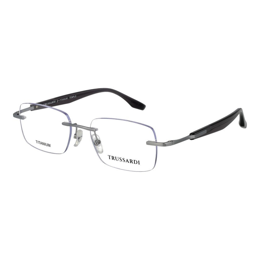 Trussardi-Brille aus Titan in Silber (Fassung)
