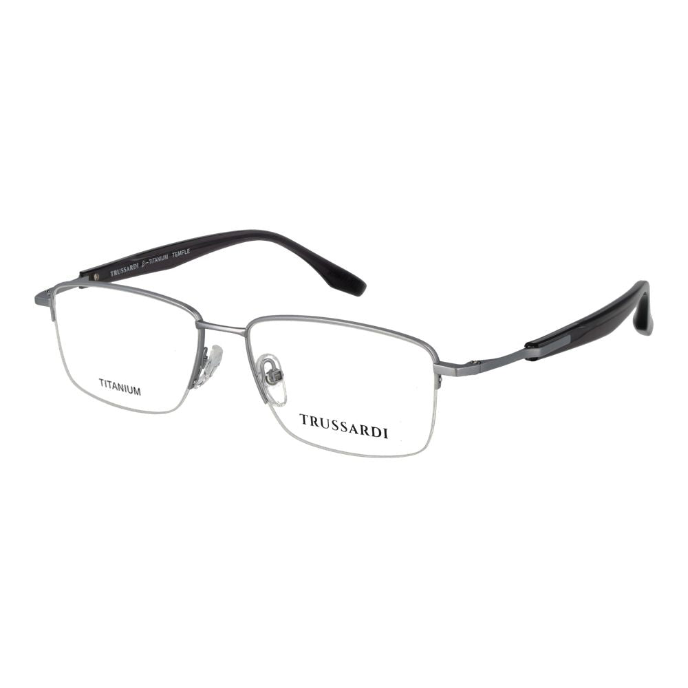 Trussardi Brille aus Titan in Silber (Gestell)