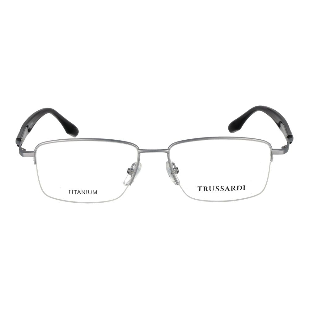 Trussardi Brille aus Titan in Silber (Gestell)