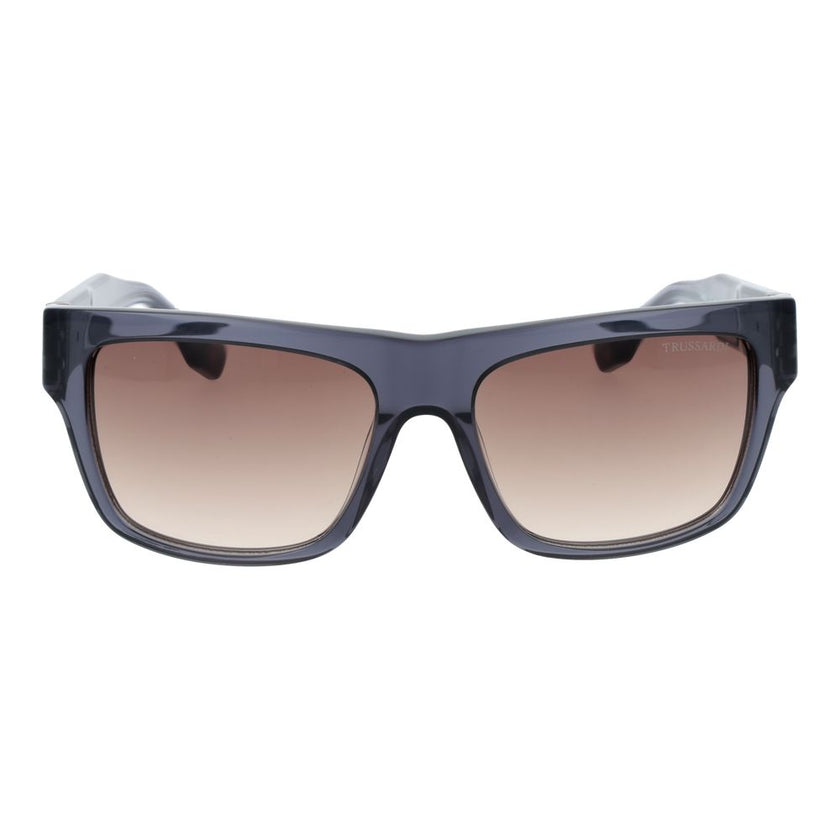 Trussardi Graue Sonnenbrille aus Acetat