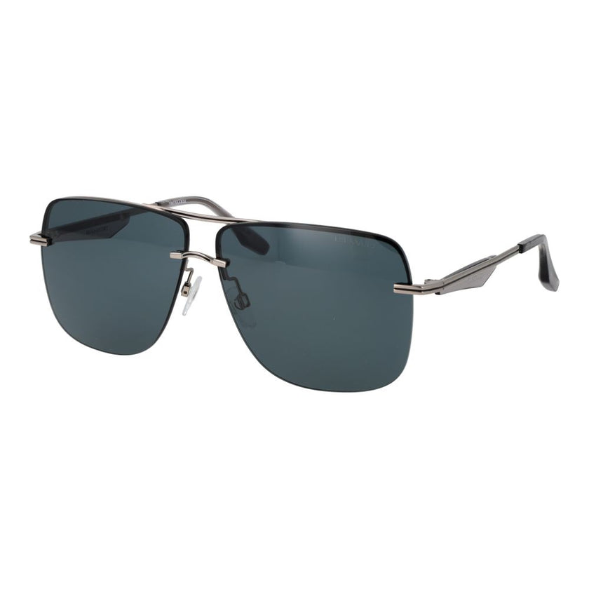 Trussardi Sonnenbrille aus silberfarbenem Metall